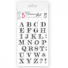 Clear Stamps - Design Uppercase Alphabet