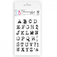 Clear Stamps - Reporter Uppercase Alphabet