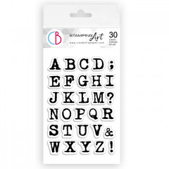 Clear Stamps - Remintgon Uppercase Alphabet