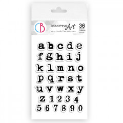 Clear Stamps - Remington Lowercase Alphabet
