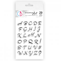 Clear Stamps - Moonlight Uppercase Alphabet