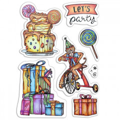 Clear Stamps - Lets Party