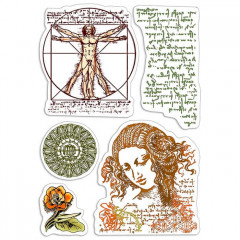 Clear Stamps - Codex Leonardo