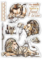 Clear Stamp Set - The Lion and the Mouse