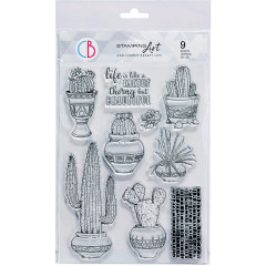 Clear Stamp Set - Life is like a Cactus