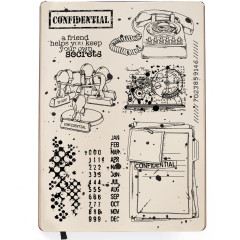Clear Stamp Set - Confidential
