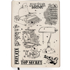Clear Stamp Set - Top Secret