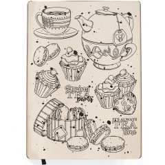 Clear Stamp Set - Spring Tea Party