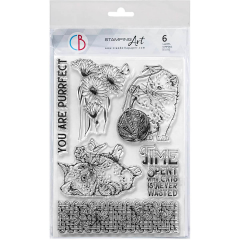 Clear Stamp Set - Cats Playing