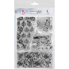 Clear Stamp Set - Antique Tapestries