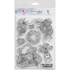 Clear Stamp Set - Growing Sunflowers