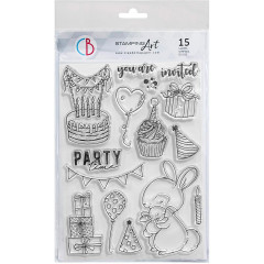 Clear Stamp Set - its Party Time