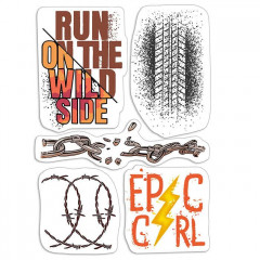 Clear Stamps - Epic Girl