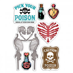 Clear Stamps - Poison Love