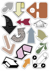 Clear Stamp Set - Arrows