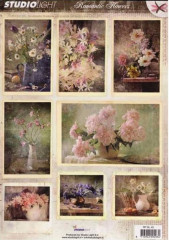 StudioLight Stanzbogen - Romantic Flowers Nr. 45