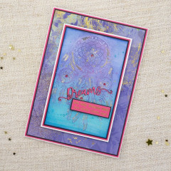 Embossing Folder - Bohemian Collection - Follow Your Dreams