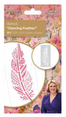 Bohemian Collection - Stencil - Dancing Feather