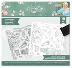 Clear Stamps - Country Lane Idyllic Meadow