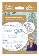Clear Stamps - Snow Queen - Winter Sentiments