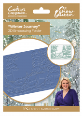 Embossing Folder - The Snow Queen - Winter Journey