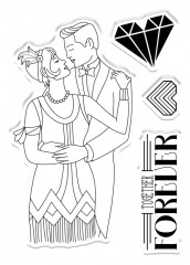Clear Stamps - The Roaring 20’s - Together Forever