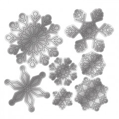Metal Die - Watercolour Christmas Snowflake Dimensionals