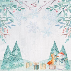 Watercolour Christmas 12x12 Paper Pad