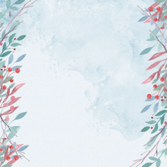 Watercolour Christmas 6x6 Paper Pad