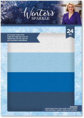 Winters Sparkle A4 Luxury Linen Card Pack