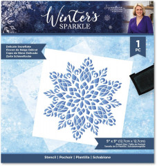 Stencil - Winters Sparkle Delicate Snowflake