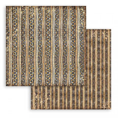 Stamperia 2-seitiges 12x12 Designpapier - Savana Etnic Texture