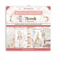 Romantic Threads 12x12 Paper Pack