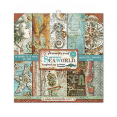 Mechanical Sea World 8x8 Paper Pack