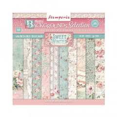 Sweet Winter Backgrounds 8x8 Paper Pack