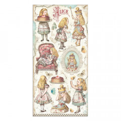 Alice through the looking glass Collectables 6x12 Paper Pack