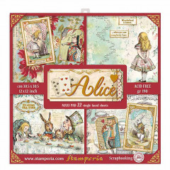 Maxi Alice Gold 12x12 Paper Pack