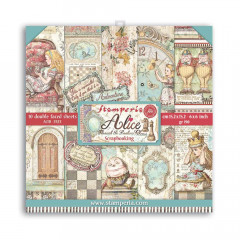 Alice through the looking glass 6x6 Paper Pack