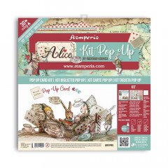 Pop up kit - Alice tea party
