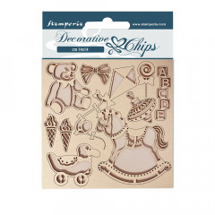 Stamperia Decorative Chips - DayDream Kite