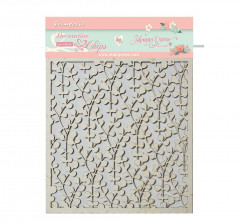 Stamperia Decorative Chips - Circle of Love texture