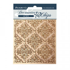 Stamperia Decorative Chips - Sleeping Beauty texture