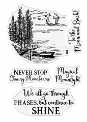 Clear Stamps - Sheena Douglass - Bella Luna - Magical Moonlight