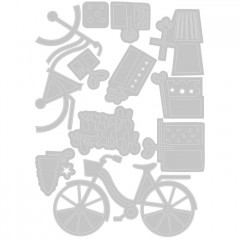 Thinlits Die Set - Bike with Gifts
