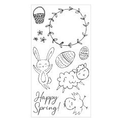 Sizzix Clear Stamps - Spring Essentials