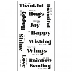 Clear Stamps - Good Vibes No. 4