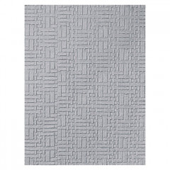 3D Embossing Folder - Woven Leather