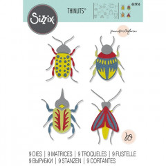 Thinlits Die Set - Patterned Bugs