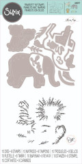 Framelits Die Set with Stamps - Floral Safari