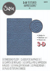 3D Embossing Folder - Ornamental Spiral
